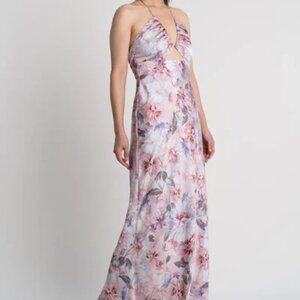 Floral Print Size 12 Jenny Yoo Collection Floor Length Dress - Good Condition